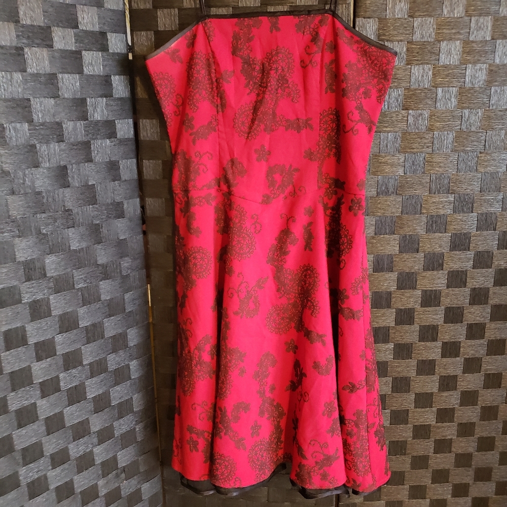 Red dress